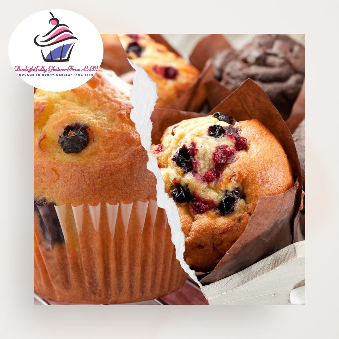Banana Nut Muffins | 4 Pack | Jumbo Size image 1